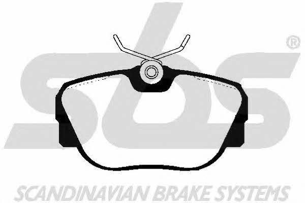 SBS 1501229960 Brake Pad Set, disc brake 1501229960