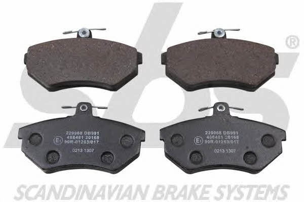 SBS 1501229968 Brake Pad Set, disc brake 1501229968
