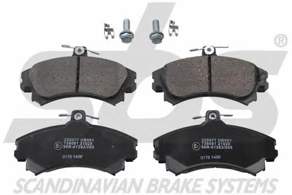 SBS 1501229977 Brake Pad Set, disc brake 1501229977