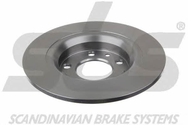Rear brake disc, non-ventilated SBS 1815203246