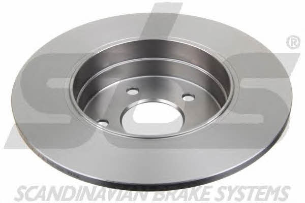 Rear brake disc, non-ventilated SBS 1815203342