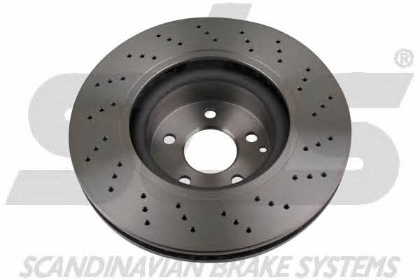 Front brake disc ventilated SBS 1815203351
