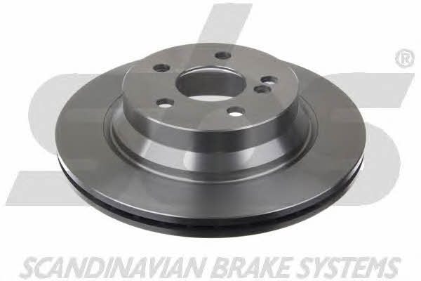 Rear ventilated brake disc SBS 1815203363