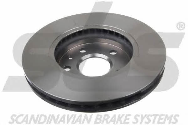 Front brake disc ventilated SBS 1815203667