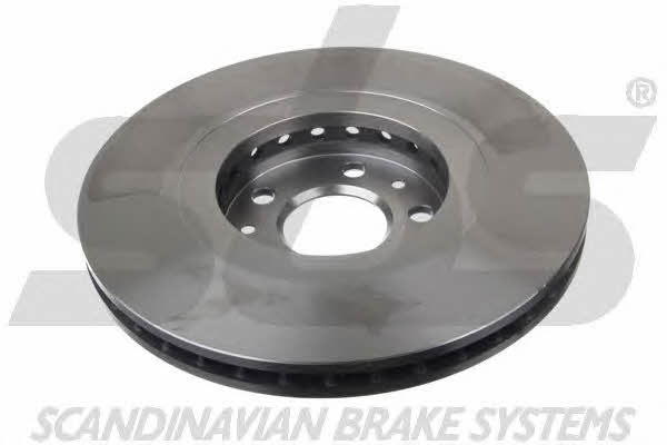 Rear ventilated brake disc SBS 1815203969