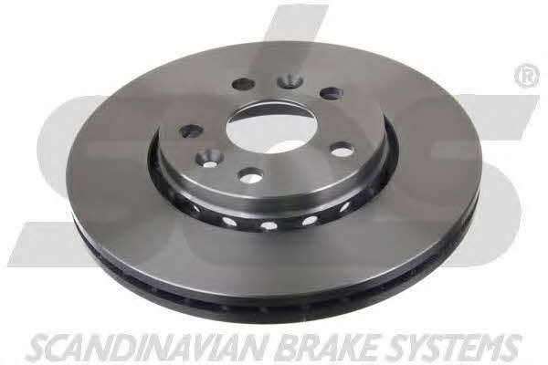 Front brake disc ventilated SBS 1815203974