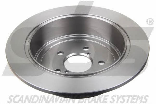 Rear brake disc, non-ventilated SBS 1815204418