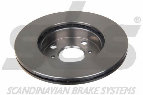 Front brake disc ventilated SBS 1815204559