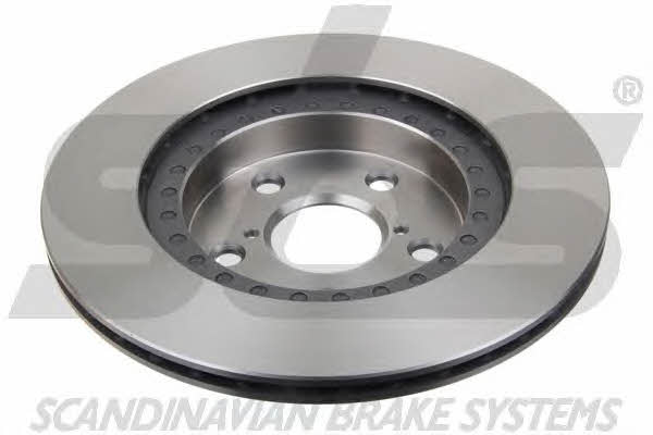 Front brake disc ventilated SBS 1815204562