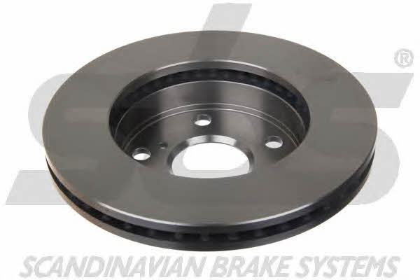 Front brake disc ventilated SBS 1815204569