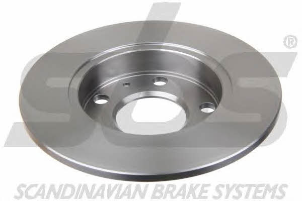 Rear brake disc, non-ventilated SBS 1815204778