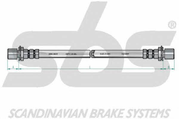 SBS 1330854532 Brake Hose 1330854532