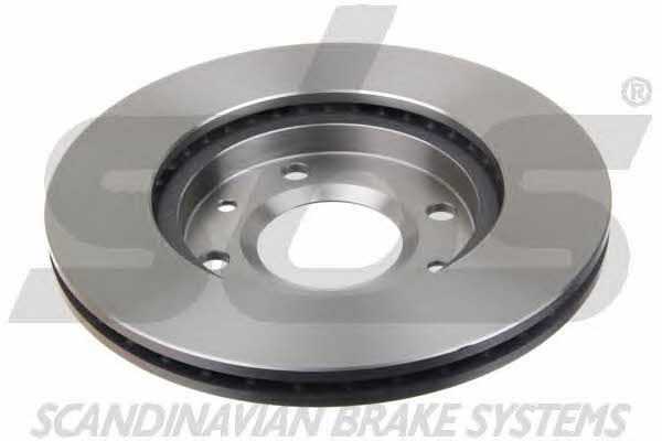 SBS 1815209918 Front brake disc ventilated 1815209918
