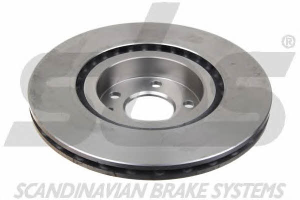 Front brake disc ventilated SBS 1815209925