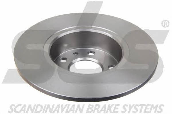Rear brake disc, non-ventilated SBS 1815209926