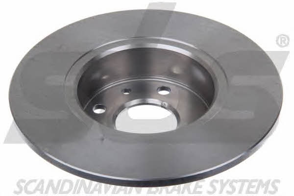 Rear brake disc, non-ventilated SBS 1815209928