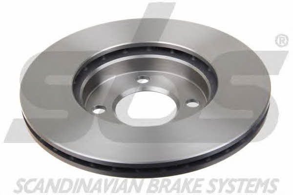 Front brake disc ventilated SBS 1815209934