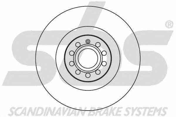 SBS 1815344786 Front brake disc ventilated 1815344786