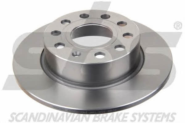 SBS 1815344789 Rear brake disc, non-ventilated 1815344789