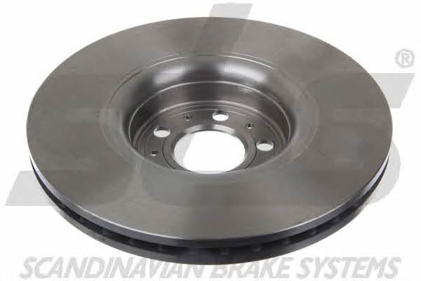 Front brake disc ventilated SBS 1815204853