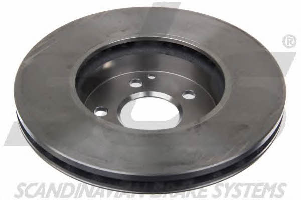 Front brake disc ventilated SBS 1815203359