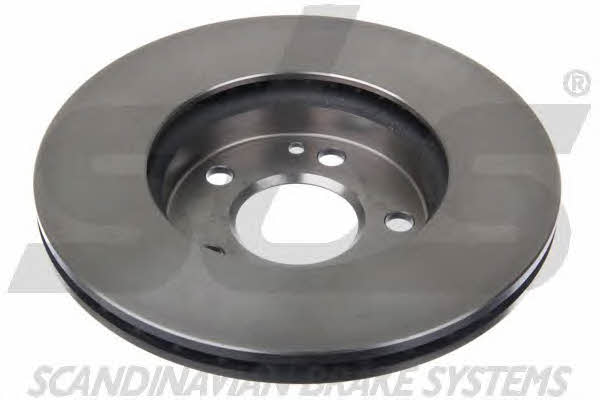 SBS 1815203372 Front brake disc ventilated 1815203372