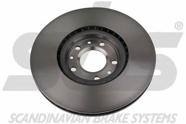 SBS 1815203750 Front brake disc ventilated 1815203750