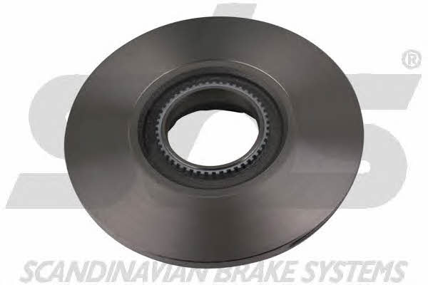 SBS 1815202597 Rear brake disc, non-ventilated 1815202597