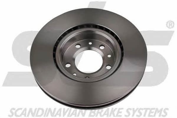SBS 1815201956 Front brake disc ventilated 1815201956