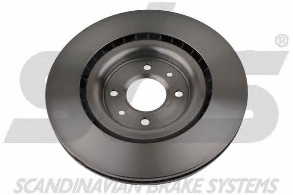 SBS 1815201955 Front brake disc ventilated 1815201955