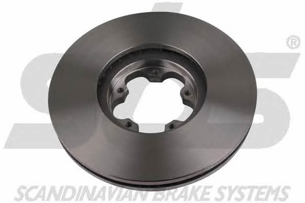 SBS 1815202593 Front brake disc ventilated 1815202593