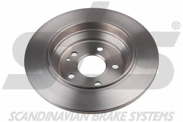 Rear brake disc, non-ventilated SBS 18152033130