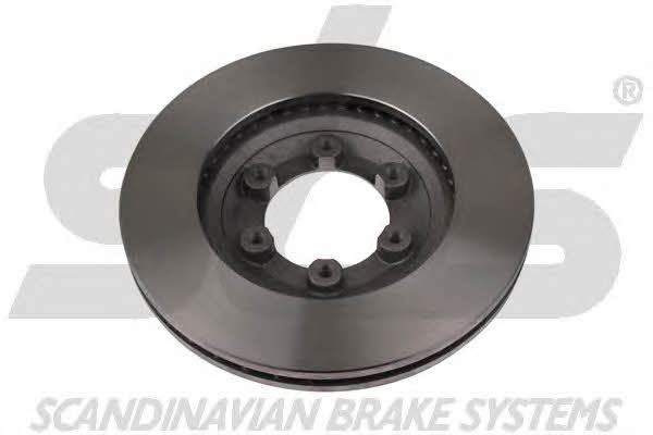SBS 1815201404 Front brake disc ventilated 1815201404