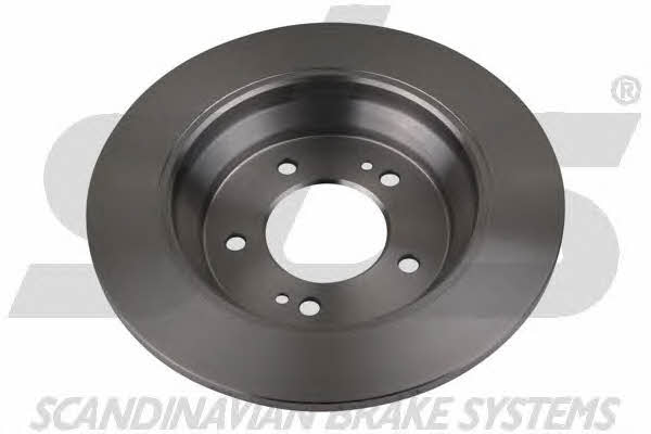 SBS 1815203542 Rear brake disc, non-ventilated 1815203542