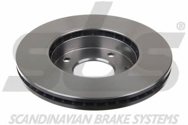 Front brake disc ventilated SBS 1815203411