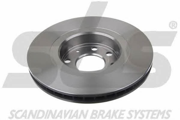 Front brake disc ventilated SBS 1815203613