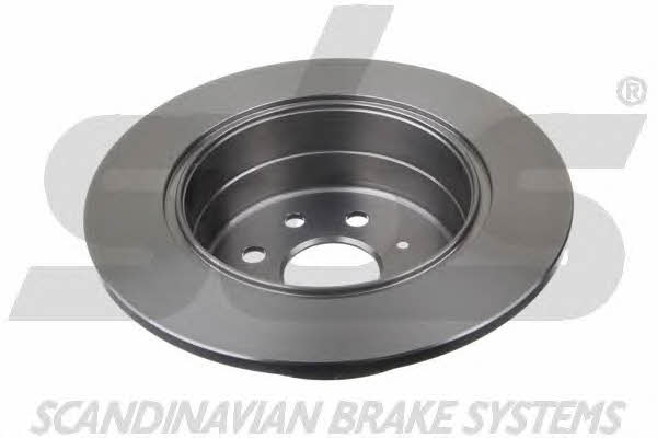 Rear brake disc, non-ventilated SBS 1815203623