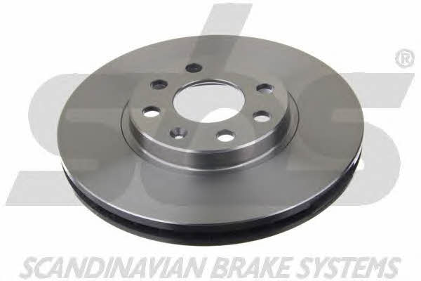 Front brake disc ventilated SBS 1815203637