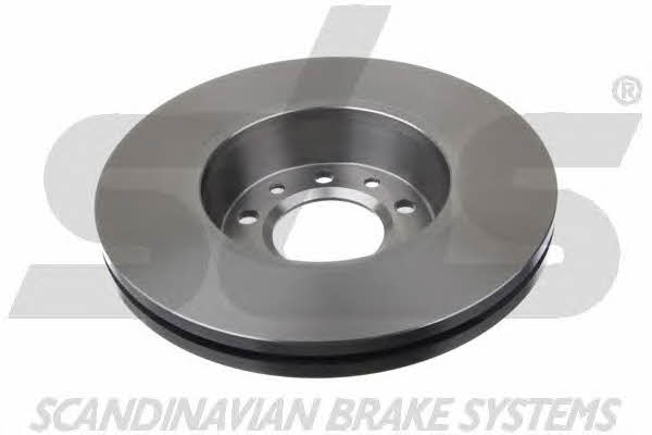 Front brake disc ventilated SBS 1815203735