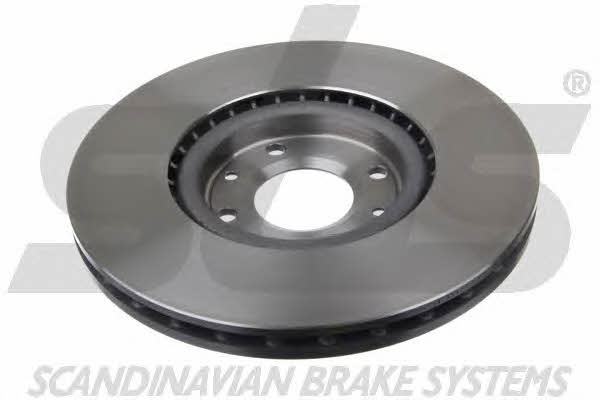 Front brake disc ventilated SBS 1815203737