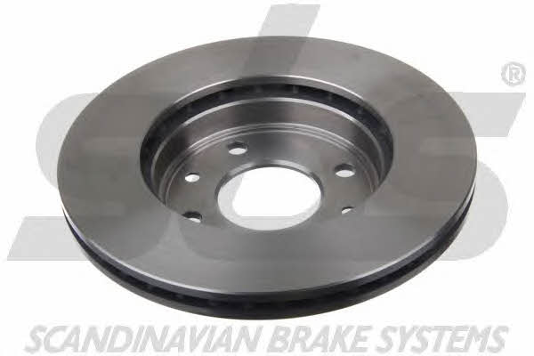 Front brake disc ventilated SBS 1815203909