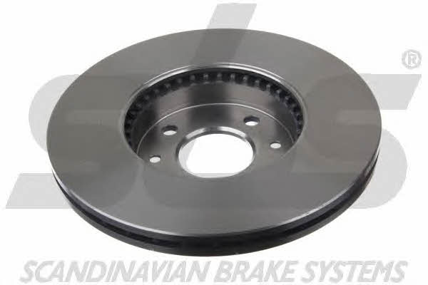 Front brake disc ventilated SBS 1815203911
