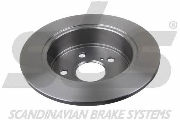 Rear brake disc, non-ventilated SBS 18152045126