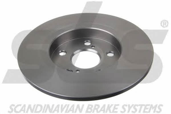 Rear brake disc, non-ventilated SBS 18152045131