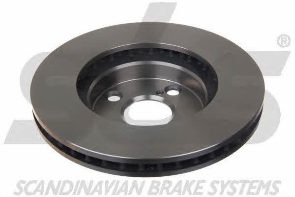 Front brake disc ventilated SBS 1815204582