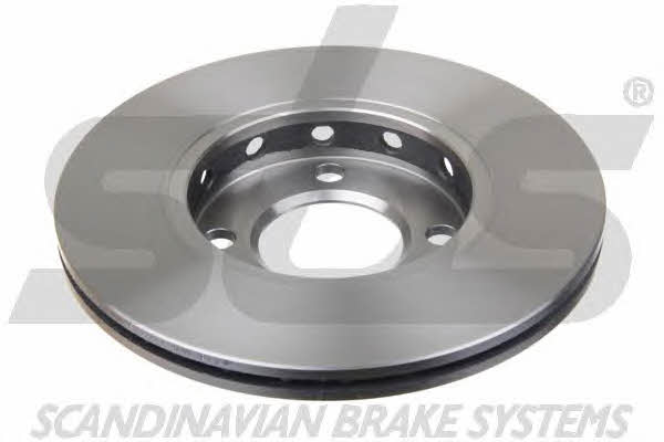 Front brake disc ventilated SBS 1815204756