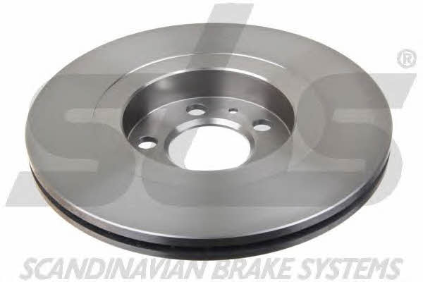 Front brake disc ventilated SBS 1815204759