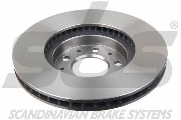 Front brake disc ventilated SBS 1815204832