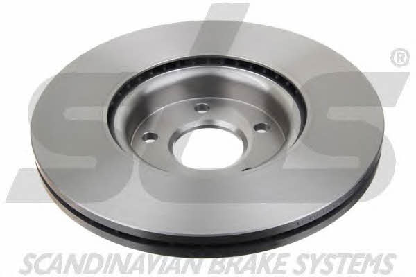 Front brake disc ventilated SBS 1815204849