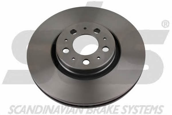 Front brake disc ventilated SBS 1815204851